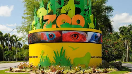 Zoo Miami Entrance