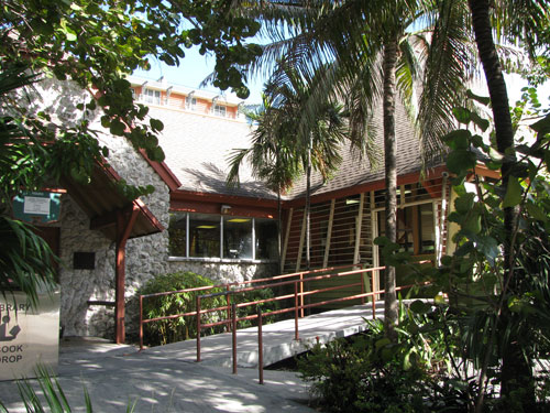 Exterior of Coconut Grove Branch